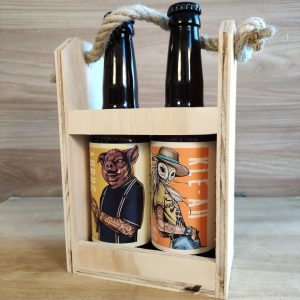 Valigetta 2 bottiglie 33cl